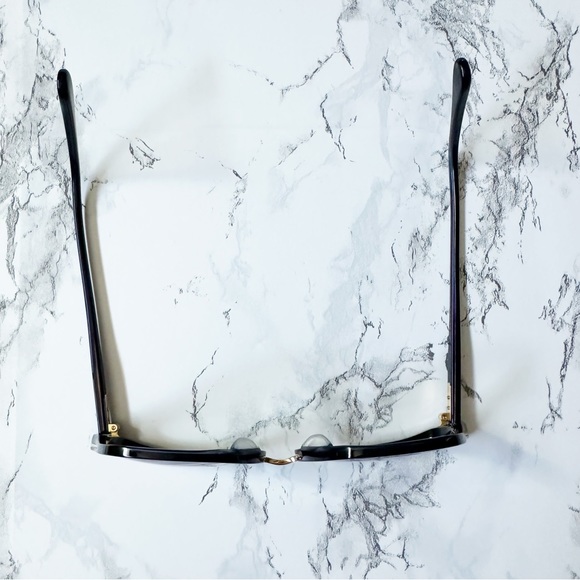 DITA Rebella Eyeglasses Navy Blue Gold Cateye - Picture 5 of 12